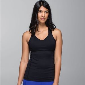 Lulu Lemon black workout top!